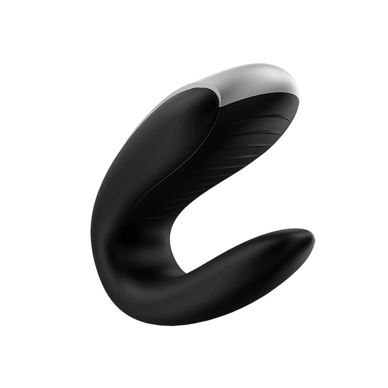 Wibrator dla par - Satisfyer Double Fun Black